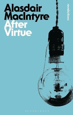 After Virtue - Alasdair MacIntyre - cover