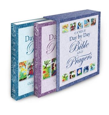 Candle Day by Day Bible and Prayers Gift Set - Juliet David - cover
