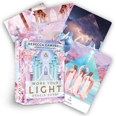 Work Your Light Oracle Cards: A 44-Card Deck and Guidebook - Rebecca Campbell - cover
