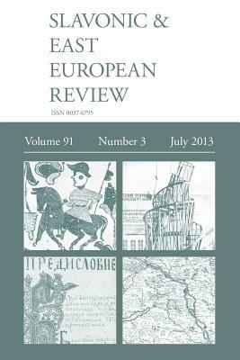 Slavonic & East European Review (91: 3) July 2013 - cover