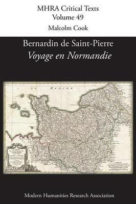 Bernardin de St Pierre, 'Voyage en Normandie' - cover