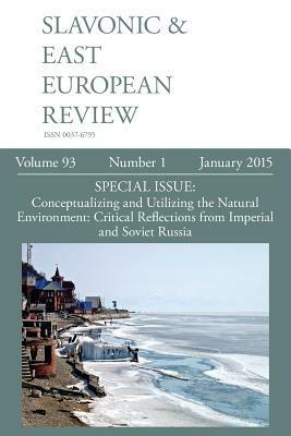 Slavonic & East European Review (93: 1) January 2015 - cover