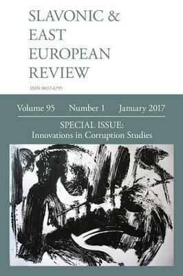 Slavonic & East European Review (95: 1) January 2017 - cover