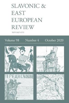 Slavonic & East European Review (98: 4) October 2020 - cover