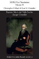 Ramon Maria del Valle Inclan, 'Savage Comedies' - cover