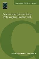 School-Based Interventions For Struggling Readers, K-8 - cover