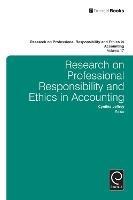 Research on Professional Responsibility and Ethics in Accounting - cover