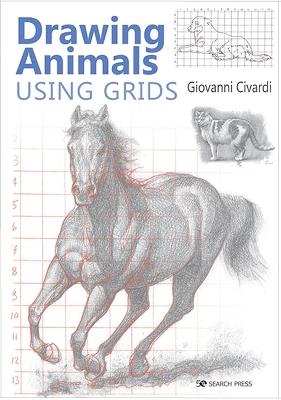 Drawing Animals Using Grids - Giovanni Civardi - cover