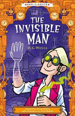 Creepy Classics: The Invisible Man (Easy Classics) - cover