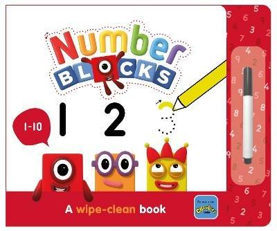 Numberblocks 1-10: A Wipe-Clean Book - Numberblocks - cover