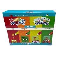 Numberblocks and Alphablocks: My First Numbers and Letters Set (4 wipe-clean books with pens included) - Sweet Cherry Publishing - cover