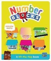 Numberblocks Monster Maths: A Lift the Flap Book - Numberblocks,Sweet Cherry Publishing - cover