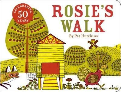 Rosie's Walk: 50th anniversary cased board book edition - Pat Hutchins - cover
