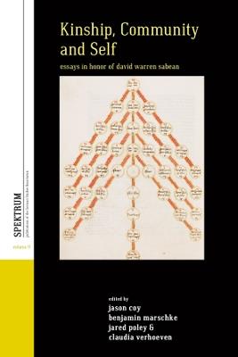 Kinship, Community, and Self: Essays in Honor of David Warren Sabean - cover