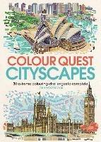 Colour Quest (R) Cityscapes: 30 Extreme Colouring Challenges to Complete - John Woodcock - cover