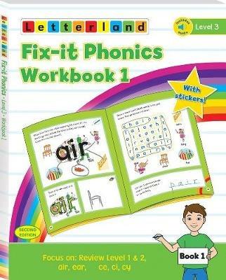 Fix-it Phonics - Level 3 - Workbook 1 (2nd Edition) - Lisa Holt - cover
