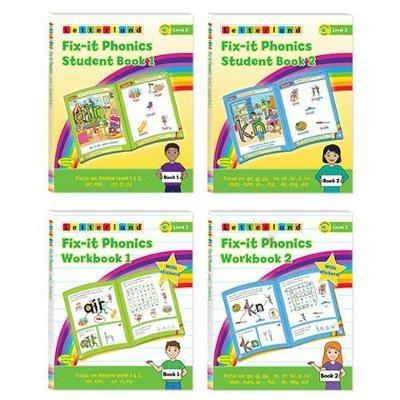 Fix-it Phonics - Level 3 - Student Pack (2nd Edition) - Lisa Holt - cover