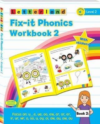 Fix-it Phonics - Level 2 - Workbook 2 (2nd Edition) - Lisa Holt - cover