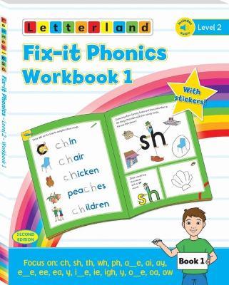 Fix-it Phonics - Level 2 - Workbook 1 (2nd Edition) - Lisa Holt - cover