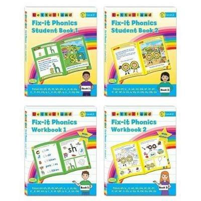 Fix-it Phonics - Level 2 - Student Pack  (2nd Edition) - Lisa Holt - cover