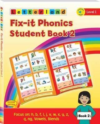 Fix-it Phonics - Level 1 - Student Book 2 (2nd Edition) - Lisa Holt - cover