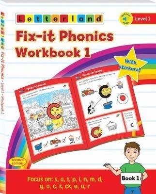 Fix-it Phonics - Level 1 - Workbook 1 (2nd Edition) - Lisa Holt - cover