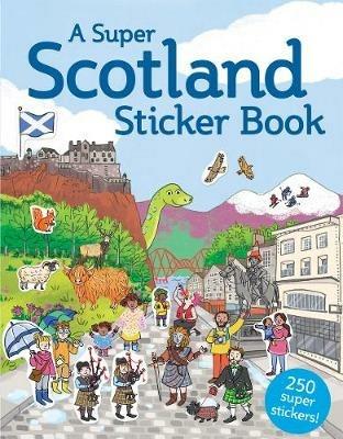 A Super Scotland Sticker Book - cover