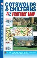 Cotswolds and Chilterns A-Z Visitors' Map - A-Z Maps - cover