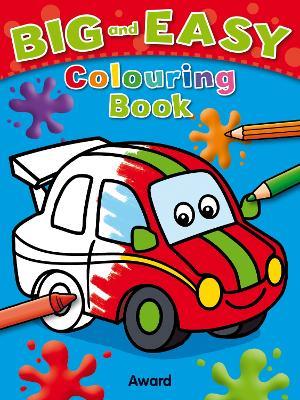 Big & Easy Colouring Books: Car - cover