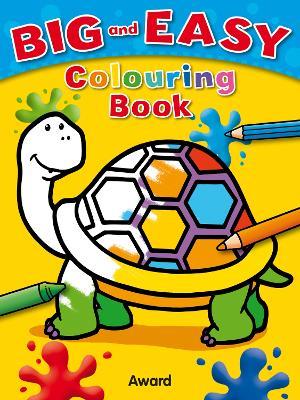 Big & Easy Colouring Books: Tortoise - cover