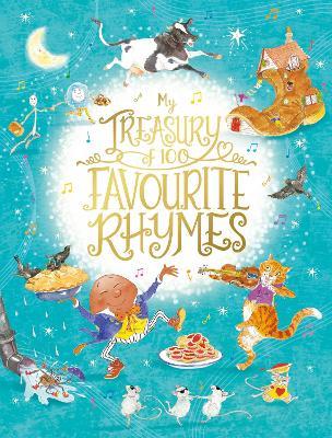 My Treasury of 100 Favourite Rhymes - cover