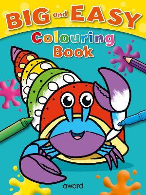 Big & Easy Colouring Books: Crab - cover