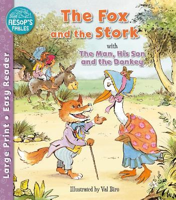 The Fox and the Stork & The Man, His Son & the Donkey - cover