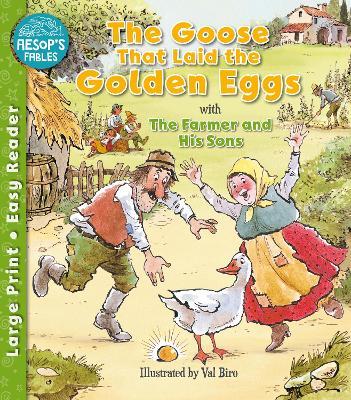 The Goose That Laid the Golden Eggs & The Farmer & His Sons - cover