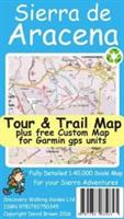 Sierra de Aracena Tour & Trail Map - David Brawn - cover