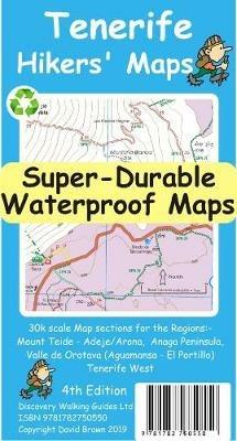 Tenerife Hikers Maps - David Brawn - cover