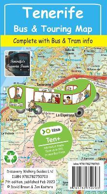 Tenerife Bus & Touring Map - Jan Kostura - cover
