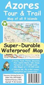 Azores Tour & Trail Super-Durable Map (2nd edition)