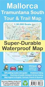 Mallorca - Tramuntana South Tour & Trail Map
