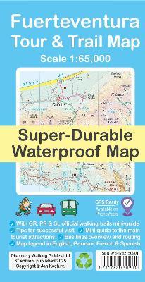 Fuerteventura Tour & Trail Map (3rd edition) - Jan Kostura - cover