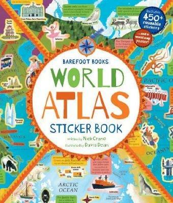 World Atlas Sticker Book - cover