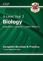 A-Level Biology: Edexcel A Year 2 Complete Revision & Practice with Online Edition - CGP Books - cover