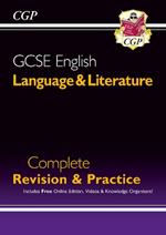New GCSE English Language & Literature Complete Revision & Practice (with Online Edition and Videos)