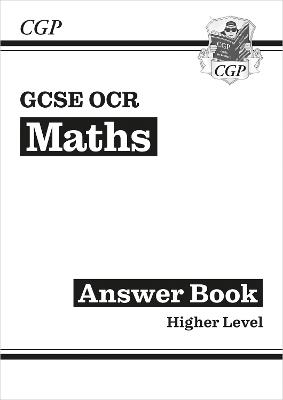 GCSE Maths OCR Answers for Workbook: Higher - CGP Books - cover