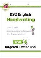 KS2 English Year 4 Handwriting Targeted Practice Book - CGP Books - cover