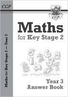 KS2 Maths Answers for Year 3 Textbook - CGP Books - cover