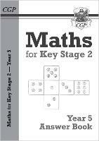KS2 Maths Answers for Year 5 Textbook - CGP Books - cover