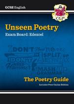 GCSE English Edexcel Unseen Poetry Guide includes Online Edition