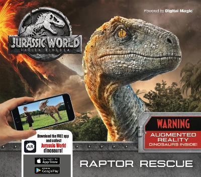Jurassic World Fallen Kingdom: Raptor Rescue - Caroline Rowlands - cover