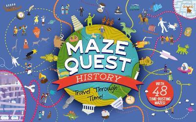 Maze Quest: History - Anna Brett - cover